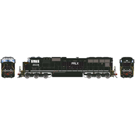 HO SD70M Locomotive with DCC and Sound, Primed For Grime PRLX Ex-NS #2636 (ATHG-1612)