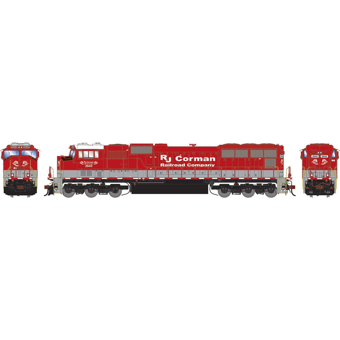 HO SD70M Locomotive with DCC & Sound RJCC 2645 (ATHG-1616)