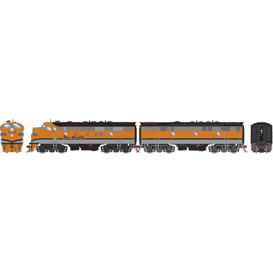 HO F7A/F7B Locomotives DRGW F7A #5761 and F7B #5742 (ATHG-1633)