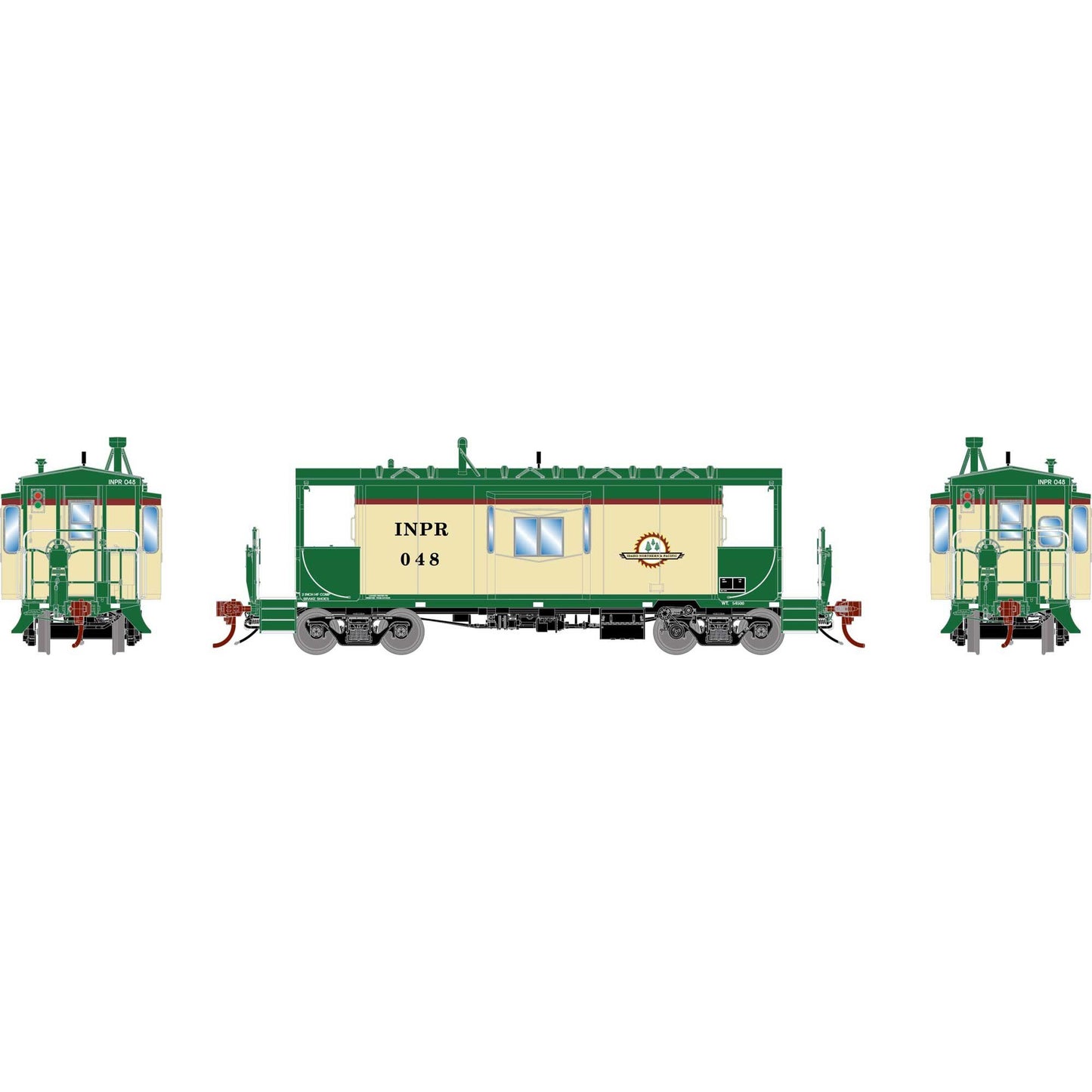 N ICC CA-11a Caboose INPR #048 (ATHG-1650)