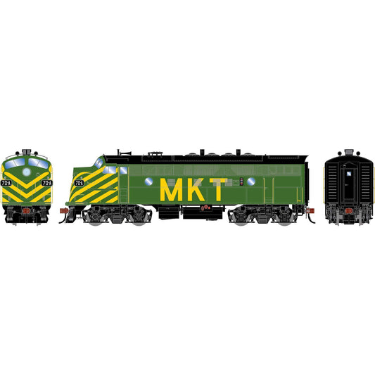 HO F3A Locomotive Freight MKT #70A (ATHG-1704)