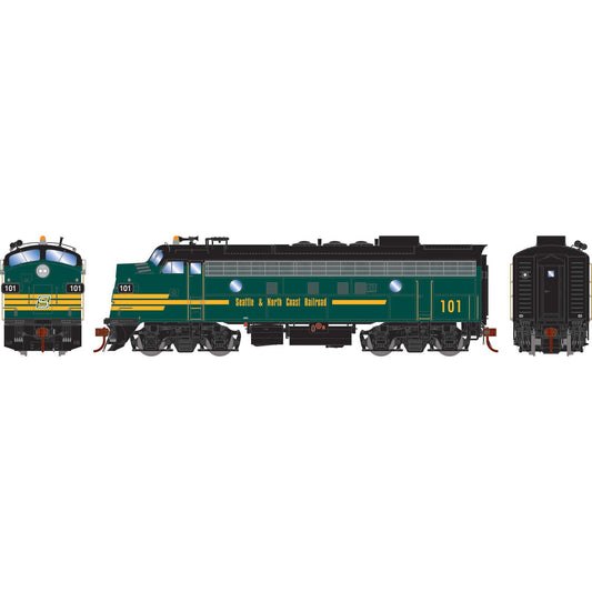 HO F7A Locomotive Freight SNCT #101 (ATHG-1709)