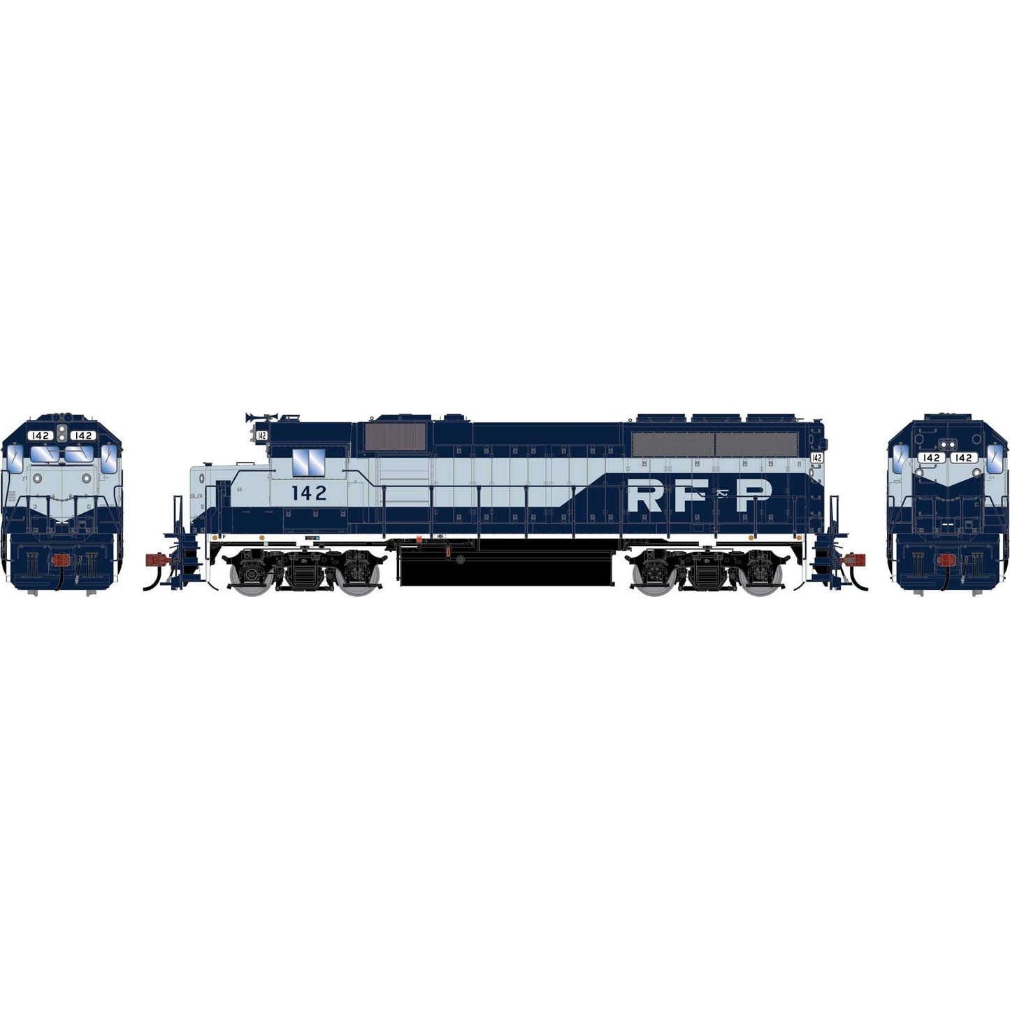 HO GP40-2 Locomotive RFP #142 (ATHG-1748)