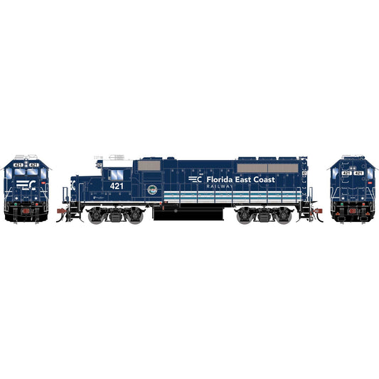 HO GP40-2 Locomotive DCC & Sound, FEC #421 (ATHG-1764)