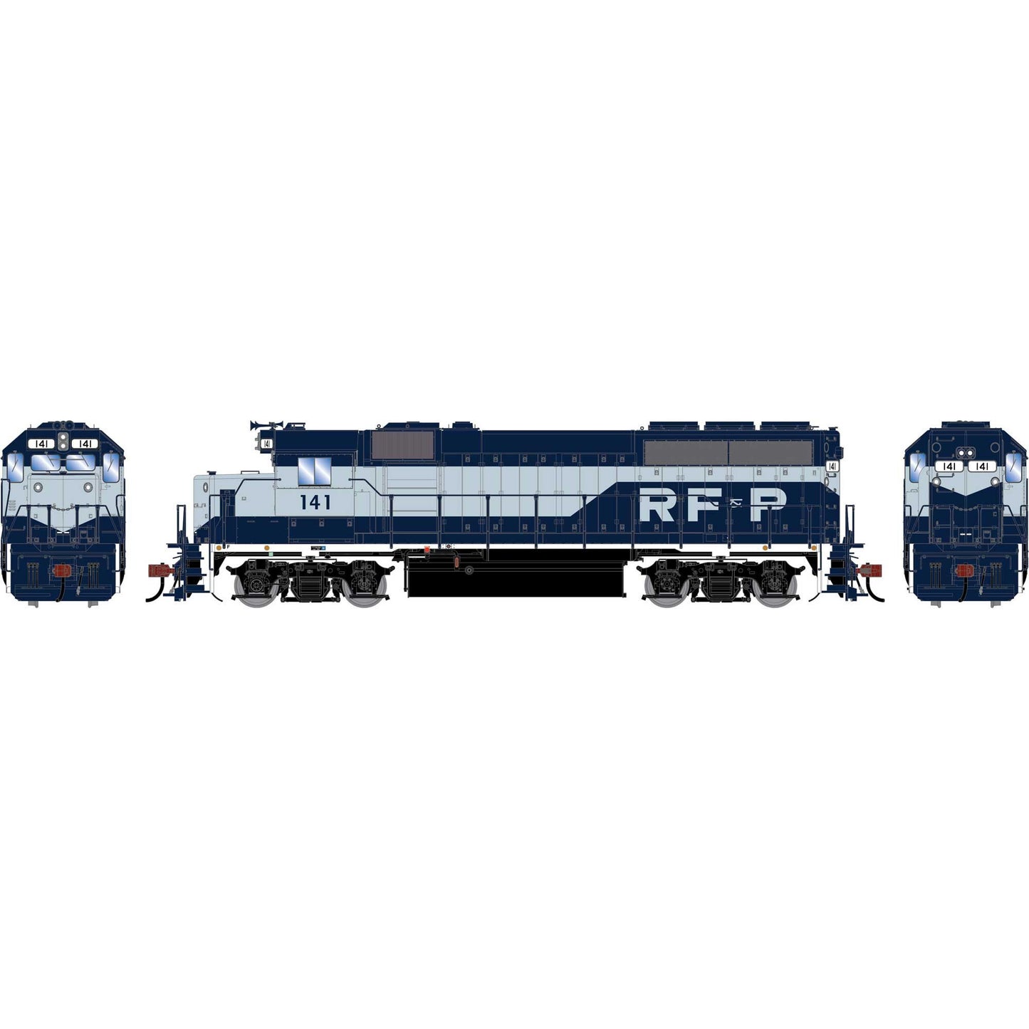 HO GP40-2 Locomotive with DCC & Sound, RFP #141 (ATHG-1766)