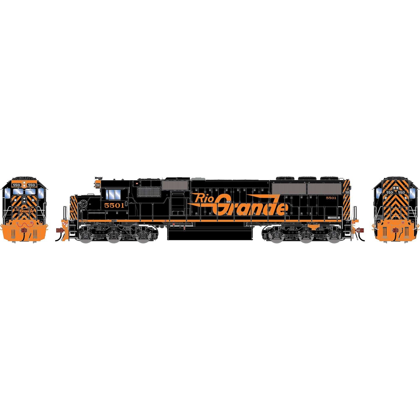 HO GEN SD50 Locomotive w/DCC & Sound DRGW #5501 (ATHG-1854)