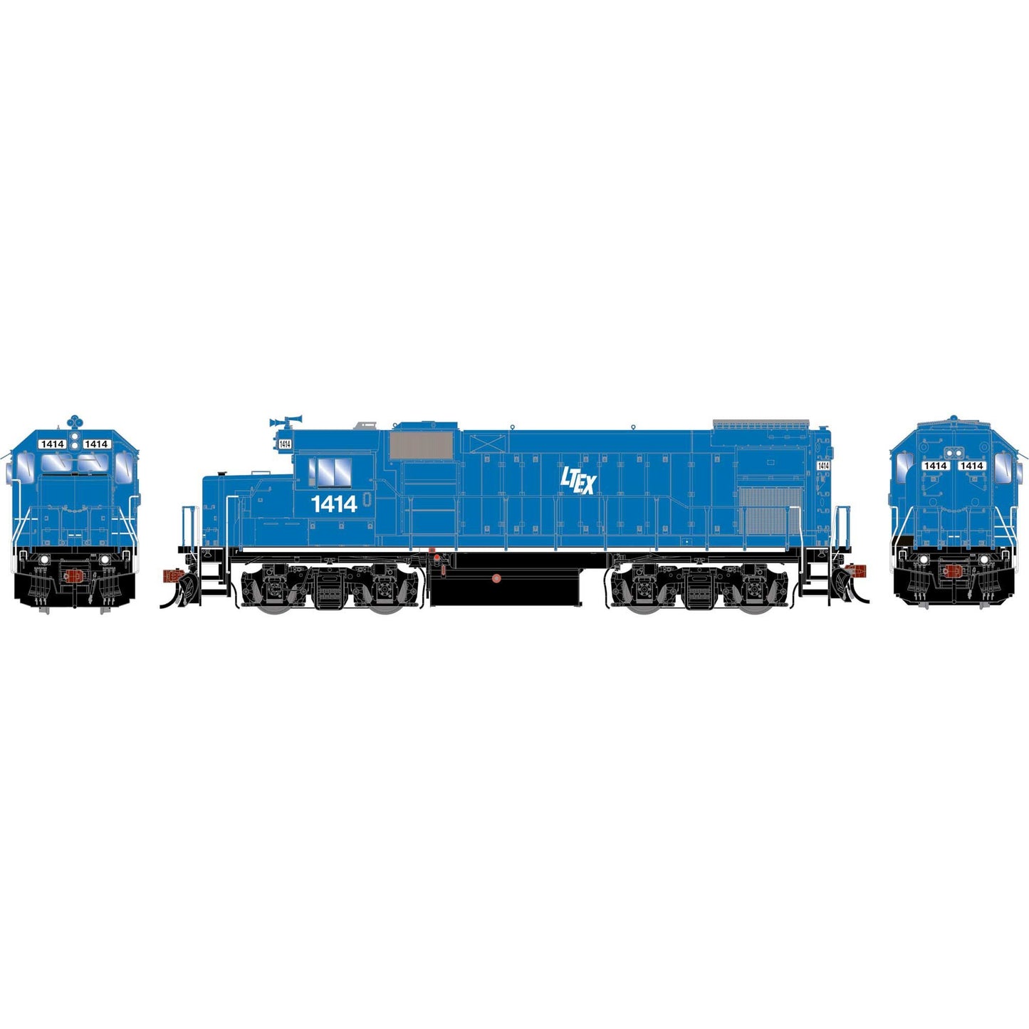 HO GEN GP15-1 Locomotive LTEX #1414 (ATHG-1881)
