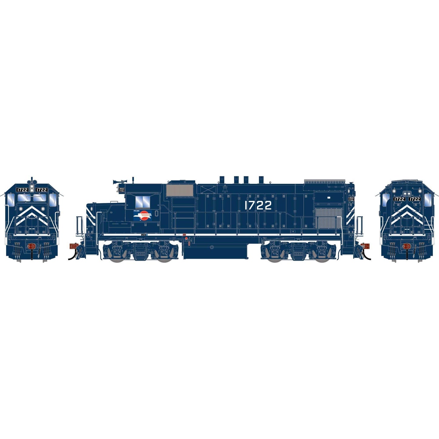 HO GP15AC Locomotive with DCC and Sound (ATHG-1905)