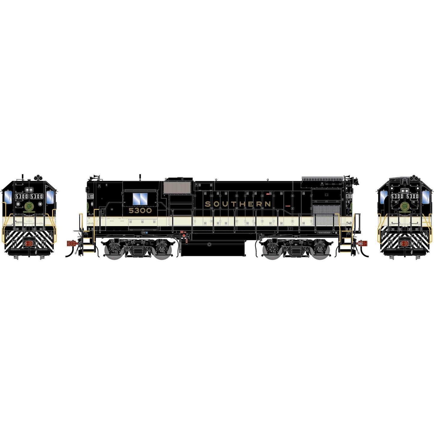 HO GEN GP15-1 Locomotive with DCC and Sound - SOU #5300 (ATHG-1909)