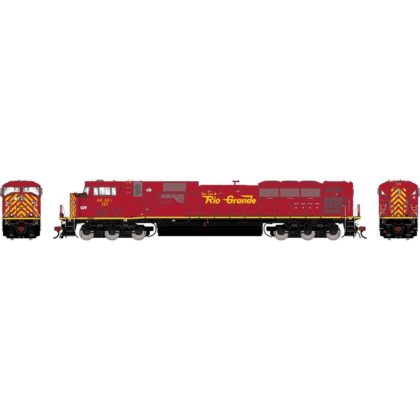 HO GEN SD90MAC Locomotive SLRG #115 (ATHG-1923)