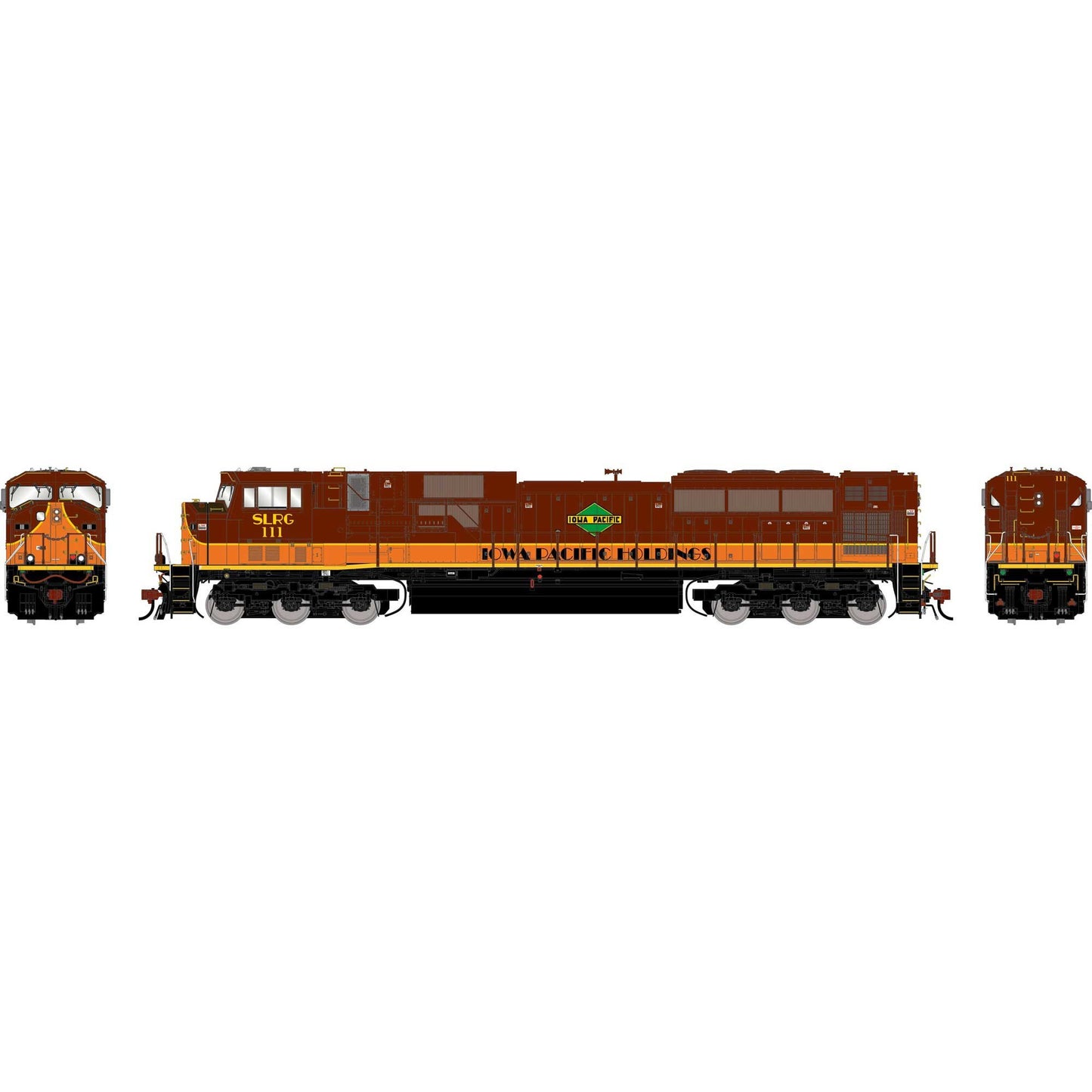 HO GEN SD90MAC Locomotive SLRG Iowa Pacific Holdings #111 (ATHG-1925)