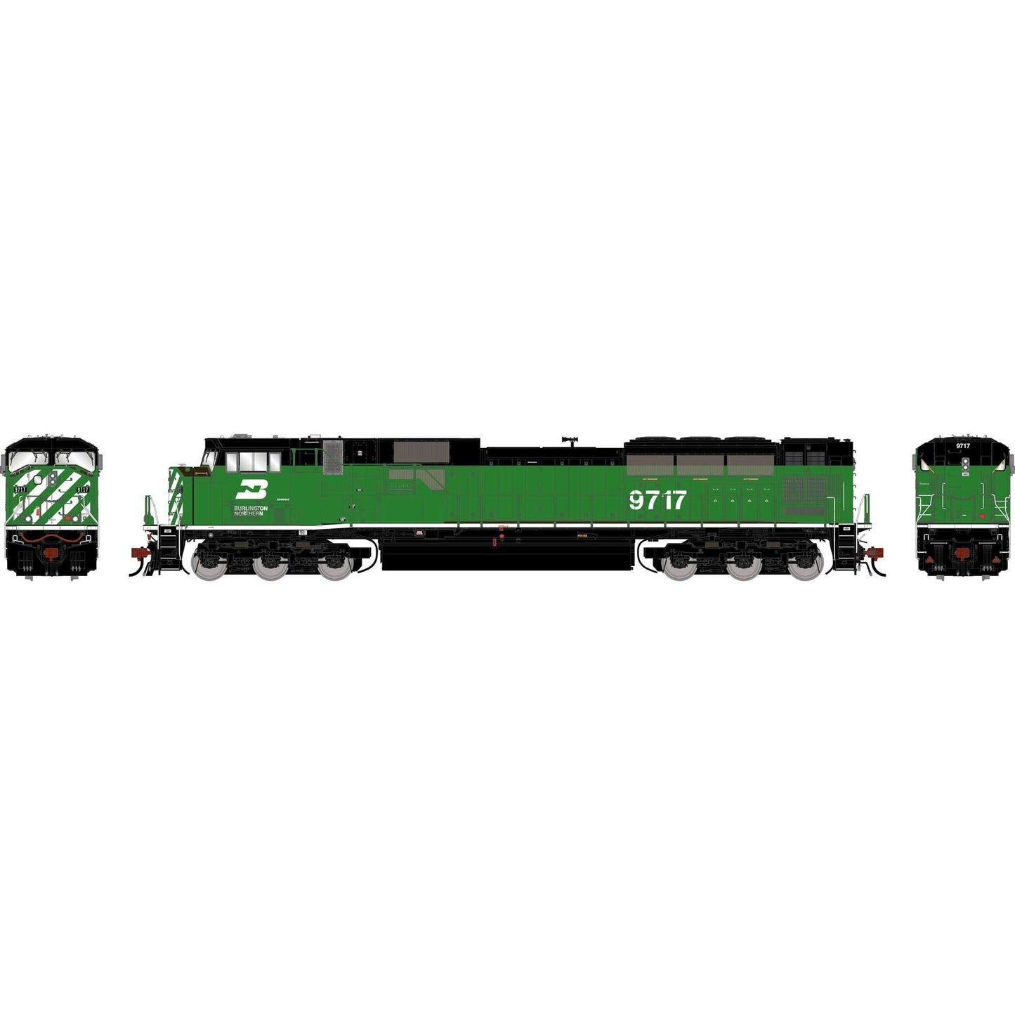 HO SD90MAC Locomotive Legendary Liveries BN #9717 (ATHG-1926)