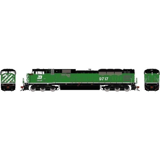 HO SD90MAC Locomotive Legendary Liveries BN #9717 (ATHG-1926)