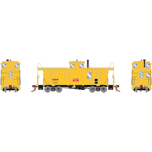 HO GEN ICC Cupola Caboose with Lights and Sound, GBW #112 (ATHG-1962)