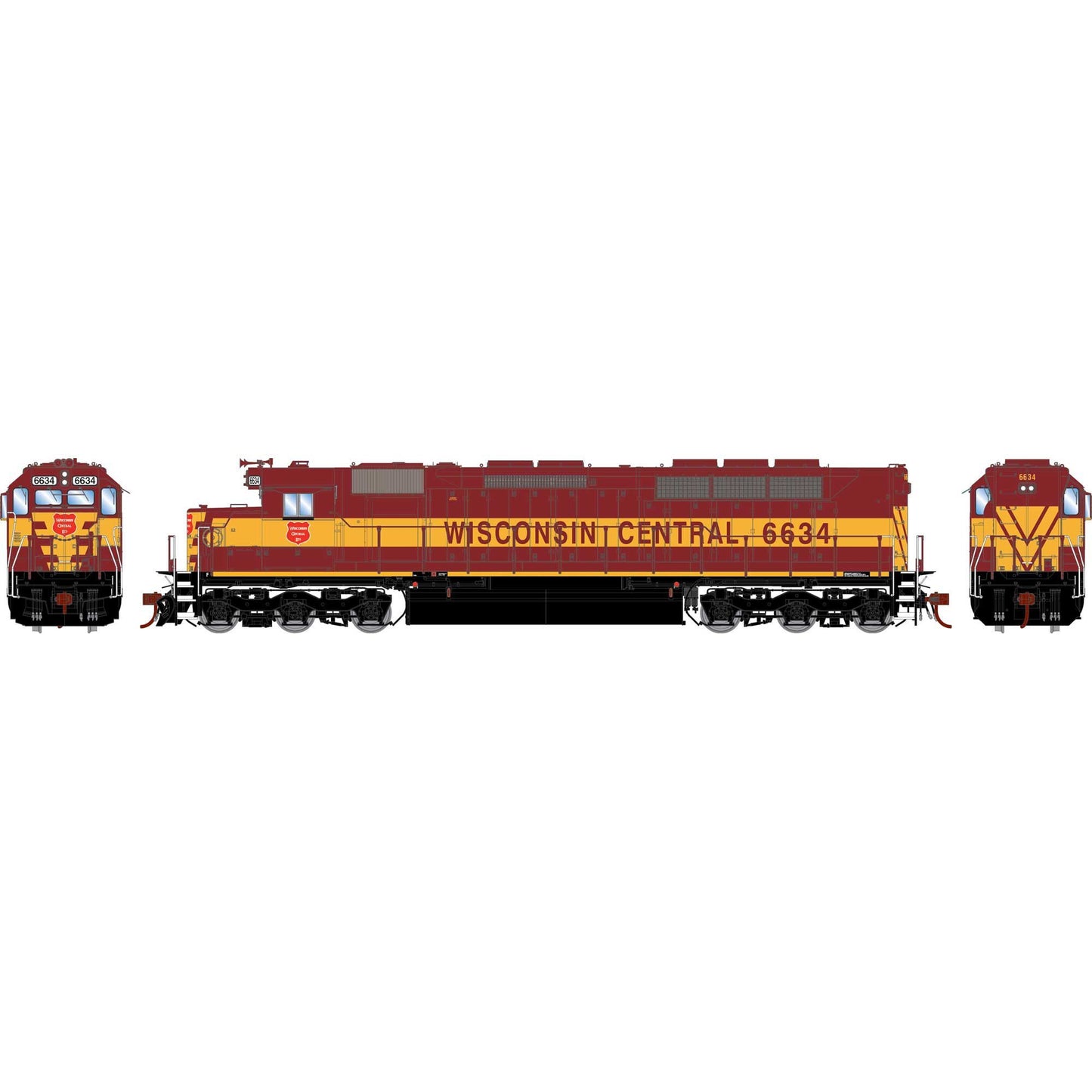 HO GEN SDP45 Locomotive WC #6634 (ATHG-2006)