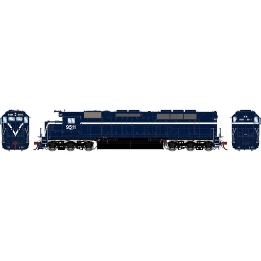 HO GEN SDP45 Locomotive MKCX #9511 (ATHG-2007)