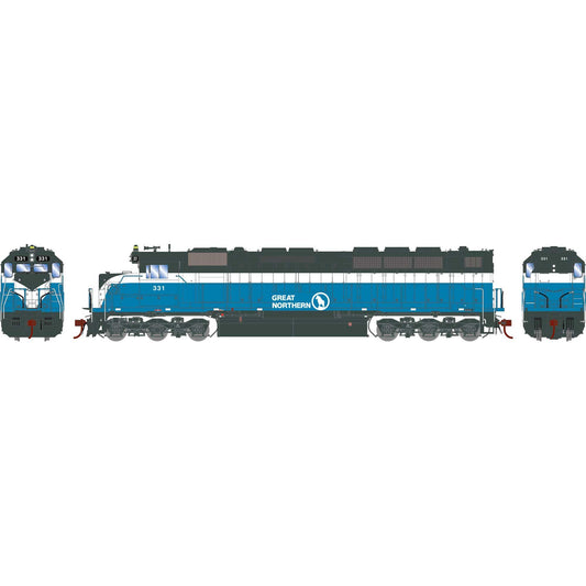 HO GEN SDP45 Locomotive with DCC and Sound - Great Northern #331 (ATHG-2027)
