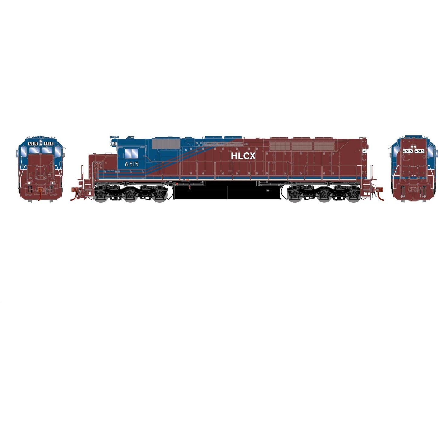 HO GEN SDP45 Locomotive with DCC and SOUND, HLCX #6515 (ATHG-2040)