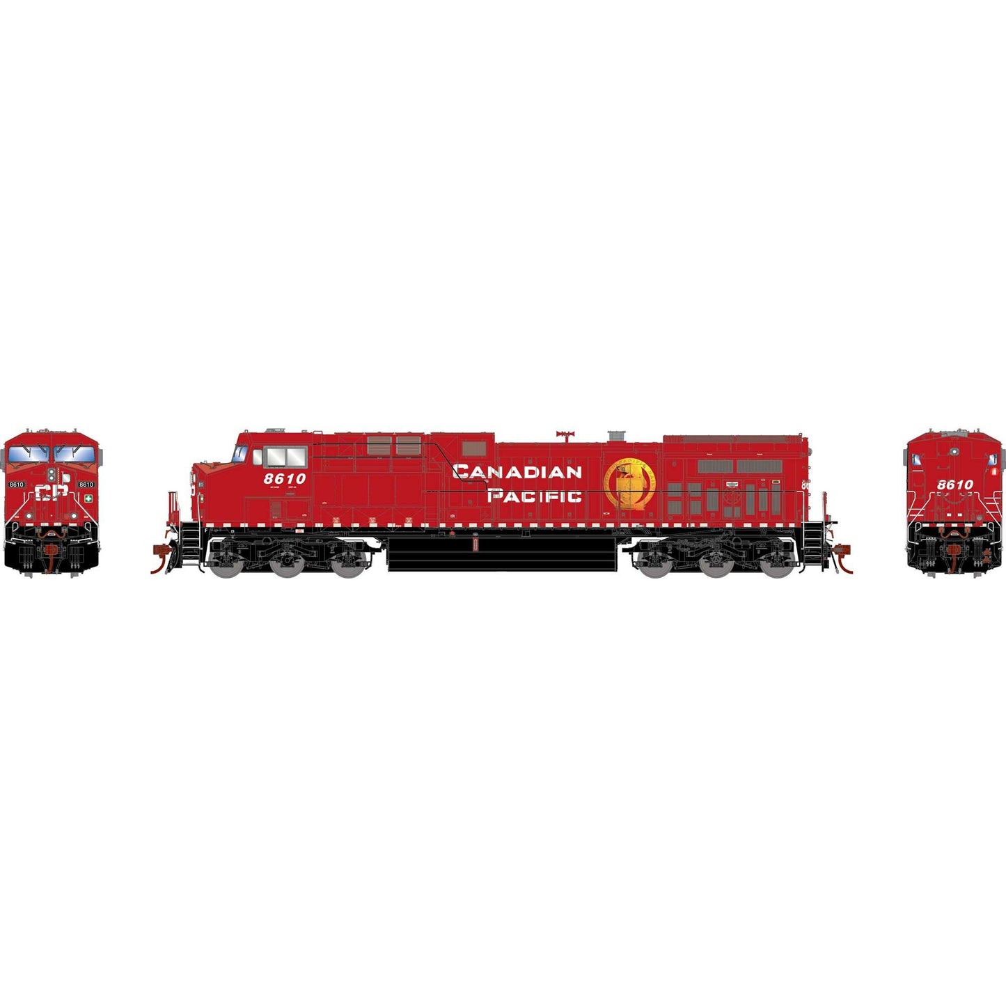 HO GEN AC4400CW Locomotive with DCC and Sound CP #8610 (ATHG-2062)