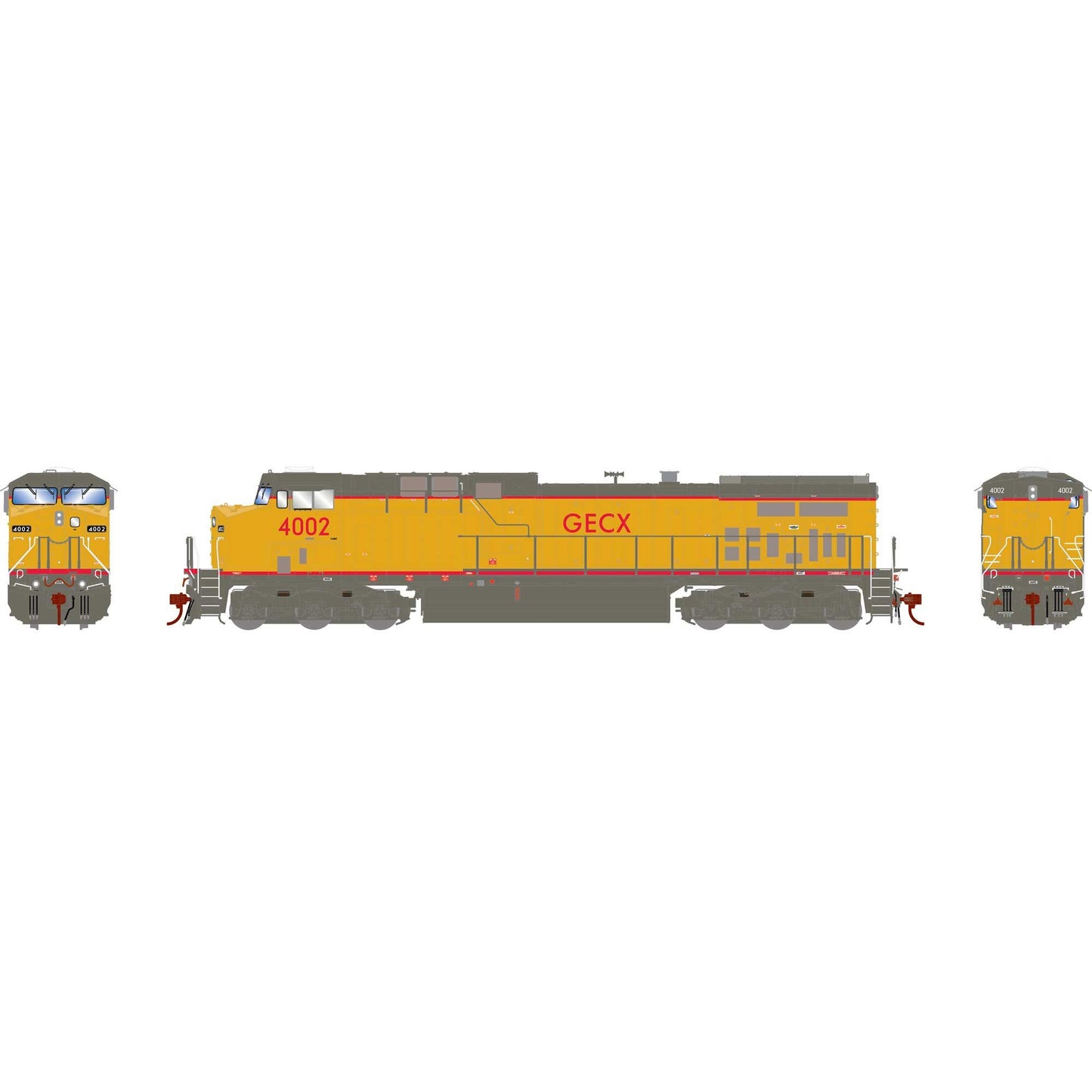 HO GEN AC4400CW Locomotive with DCC & Sound, GECX #4002 (ATHG-2072)