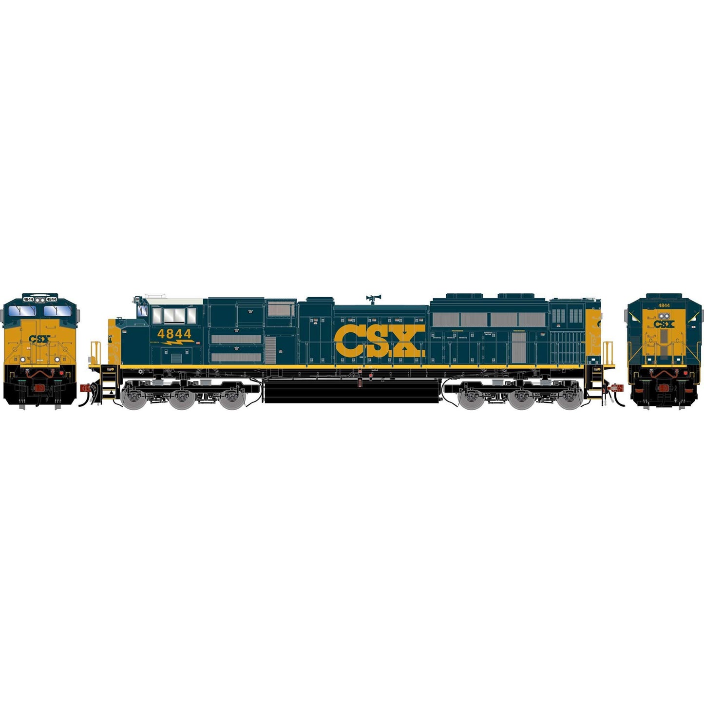 HO GEN SD70ACe Locomotive CSXT #4844 (ATHG-2090)
