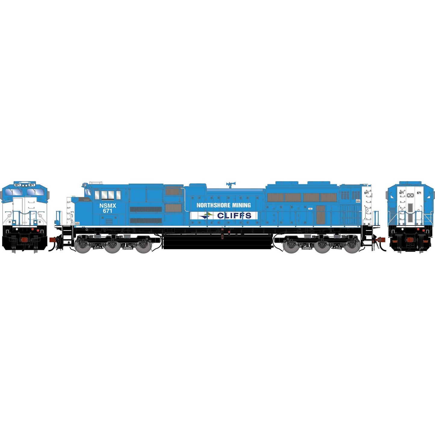 HO GEN SD70ACe Locomotive NSMX #671 (ATHG-2092)