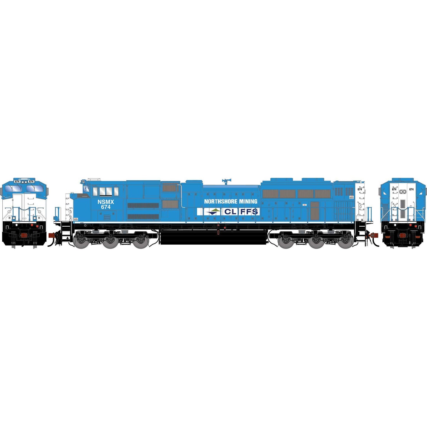 HO GEN SD70ACE Locomotive NSMX #674 (ATHG-2094)