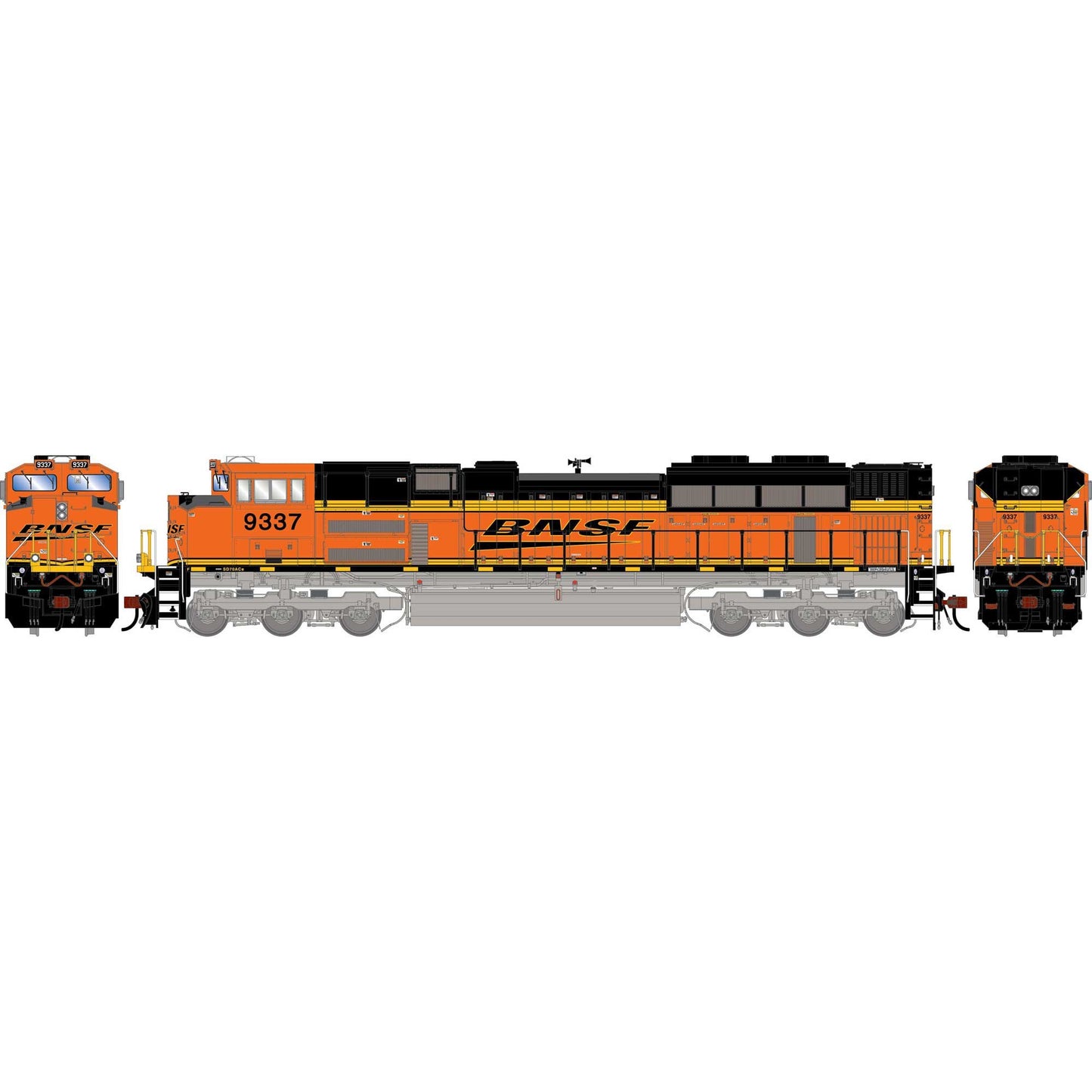HO GEN SD70ACE Locomotive with DCC and Sound BNSF #9337 (ATHG-2095)