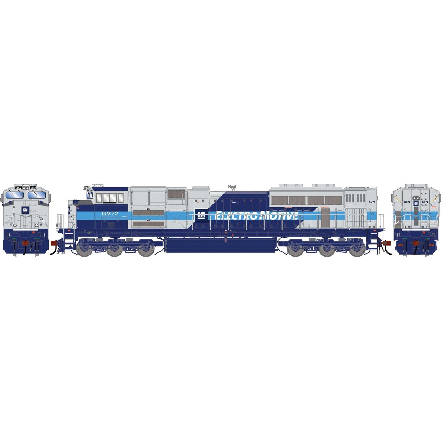 HO GEN SD70ACe Locomotive with DCC and Sound, EMDX Demonstrator #GM72 (ATHG-2099)