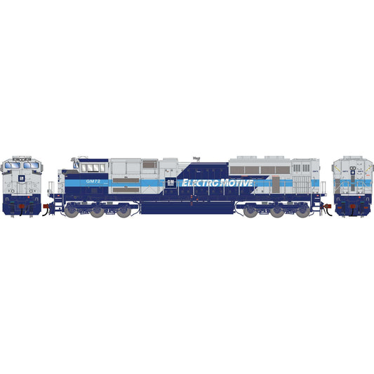 HO GEN SD70ACe Locomotive with DCC and Sound, EMDX Demonstrator #GM72 (ATHG-2099)