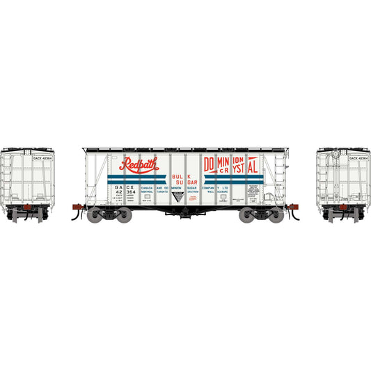 HO GEN GATC 2600 Airslide Covered Hopper GACX Redpath Model (ATHG-2144)