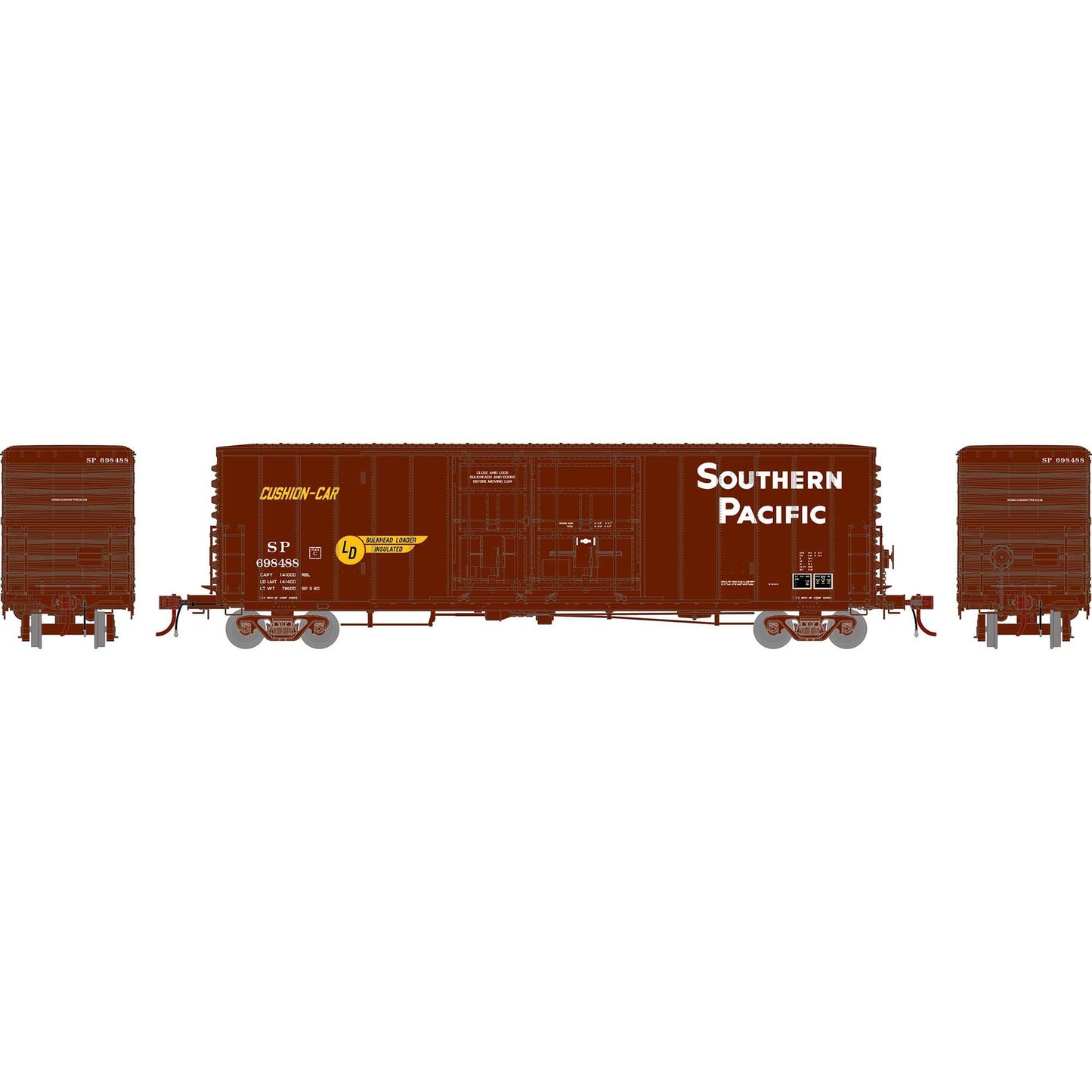 HO GEN 50ft PC&F Box Car with 8' & 6' Youngstown Plug Door (ATHG-2186)