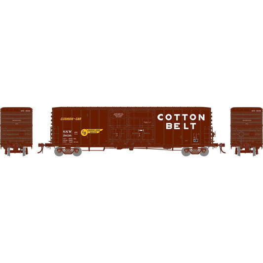 HO GEN 50' PC&F Box Car with Youngstown Plug Door SSW Cushion Car (ATHG-2191)