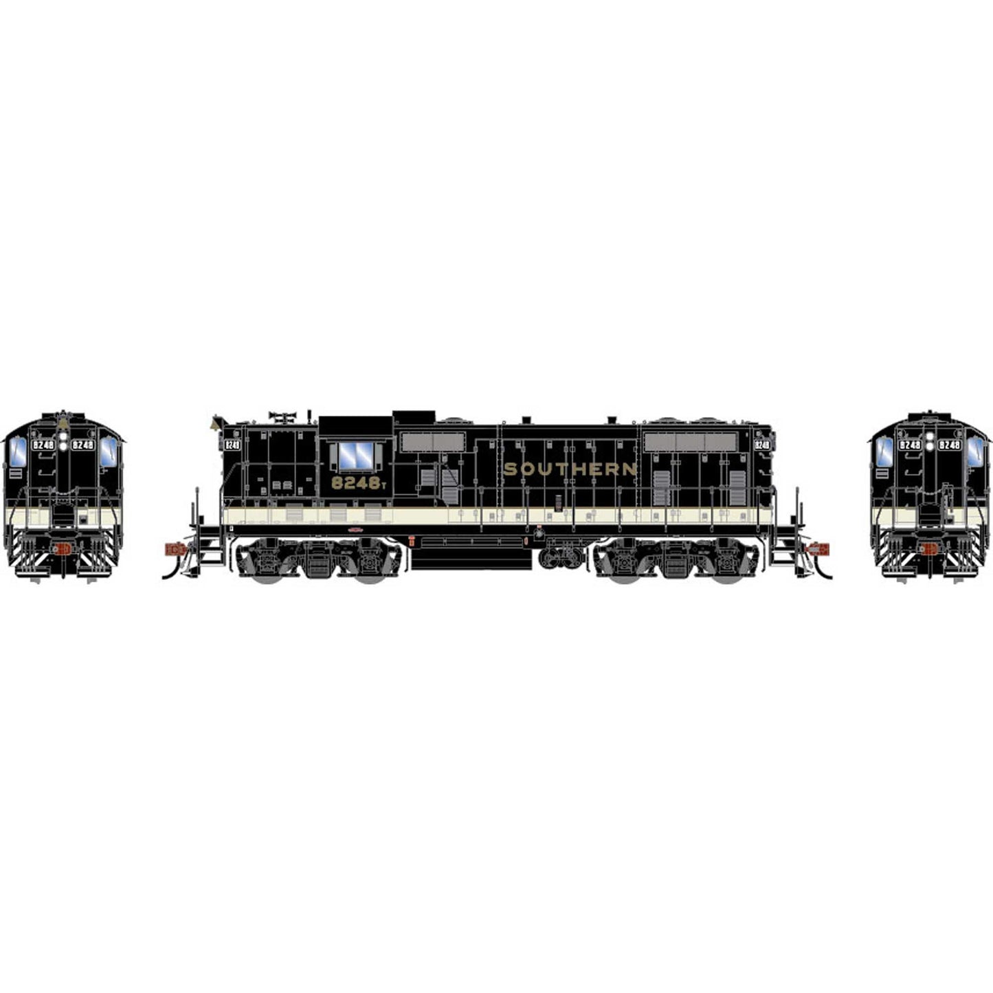 HO GEN GP7 Locomotive Southern Railway SOU #8248 (ATHG-2281)