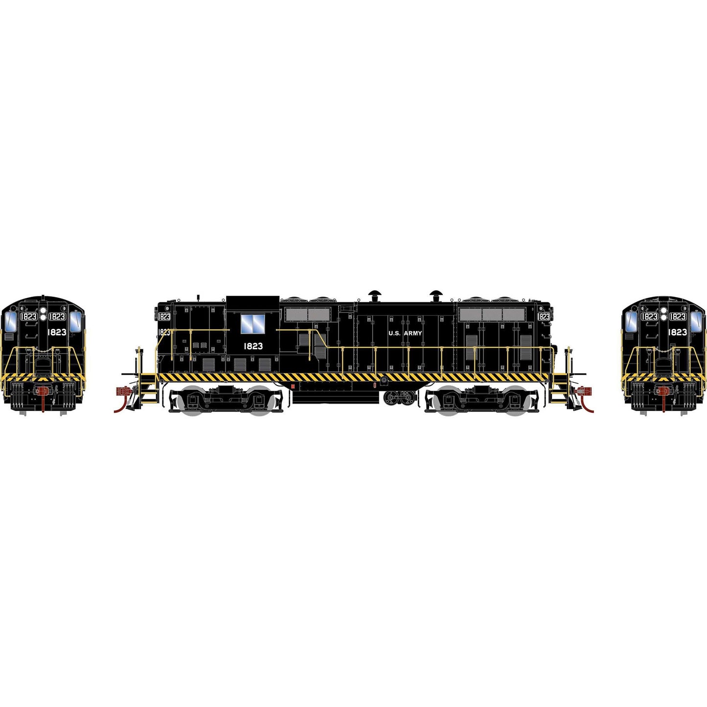HO GEN GP7L Locomotive w/DCC & Sound USAX #1823 (ATHG-2318)