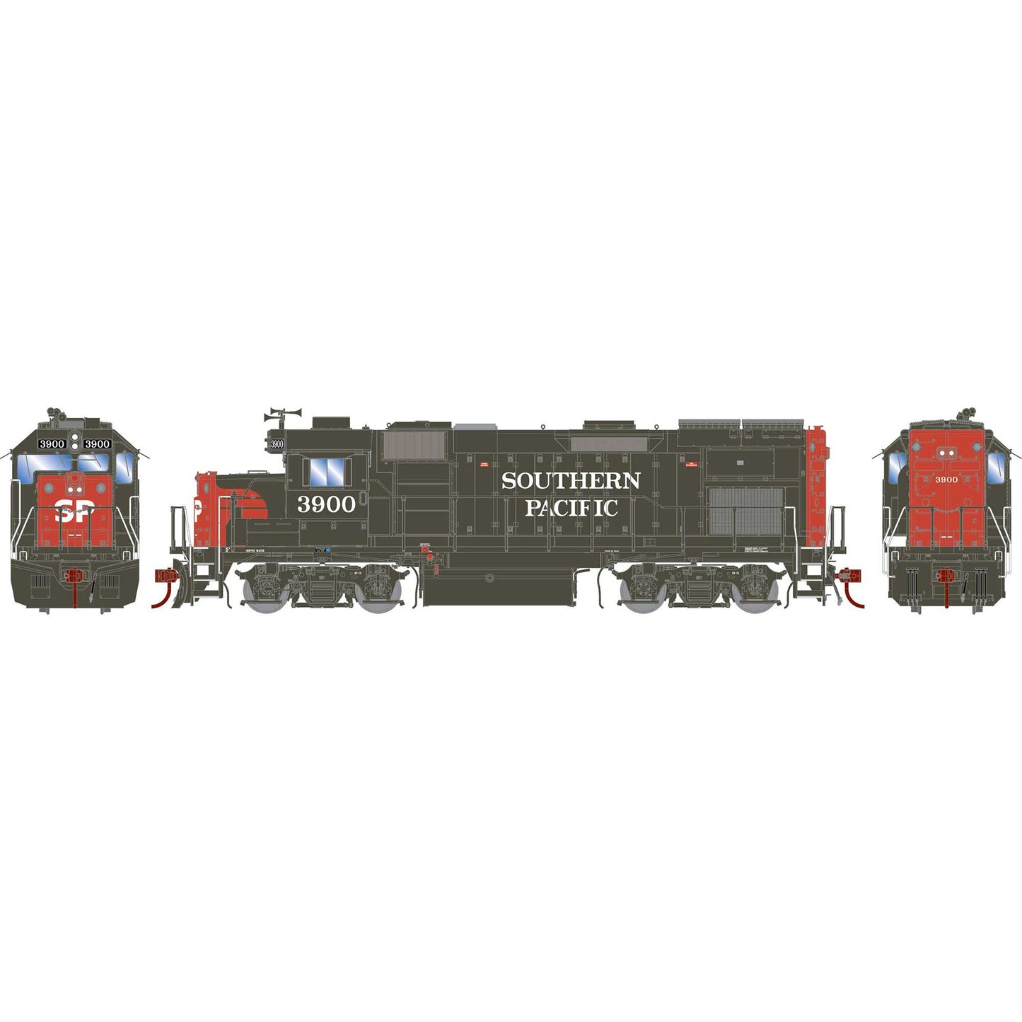 HO GP15T Locomotive Southern Pacific #3900 (ATHG13237)