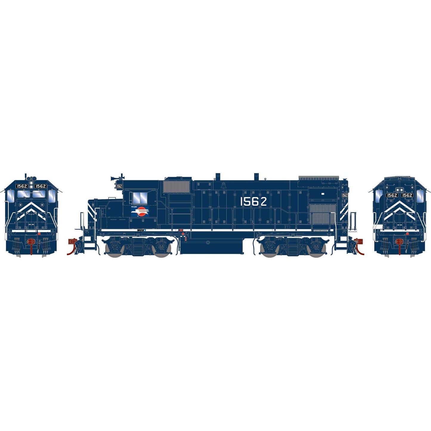 HO GP15-1 Locomotive Missouri Pacific #1562 (ATHG13243)