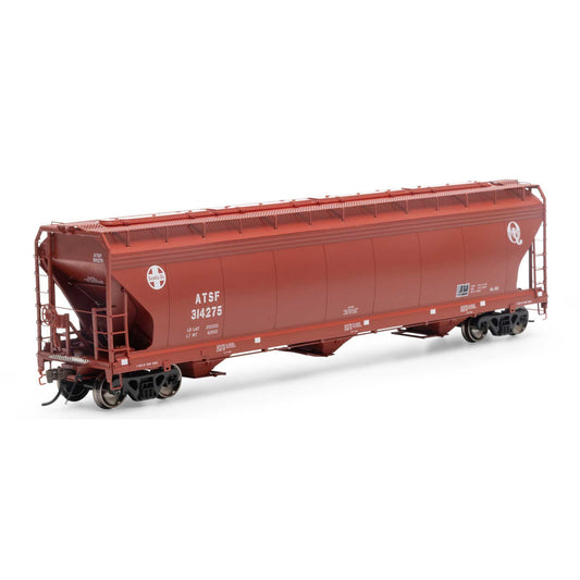 HO ACF 4600 3-Bay Center Flow Hopper ATSF #314275 (ATHG15431)