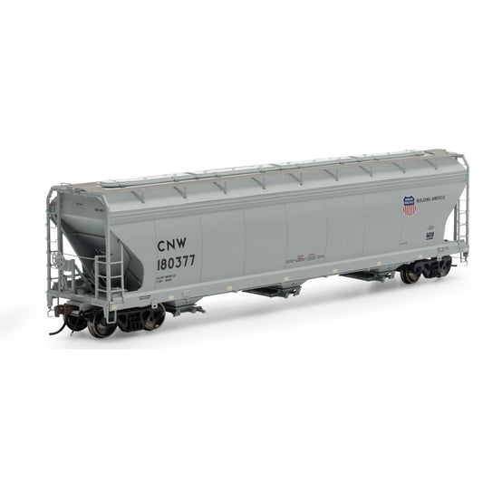 HO ACF 4600 3-Bay Center Flow Hopper C&NW #180337 (ATHG15435)