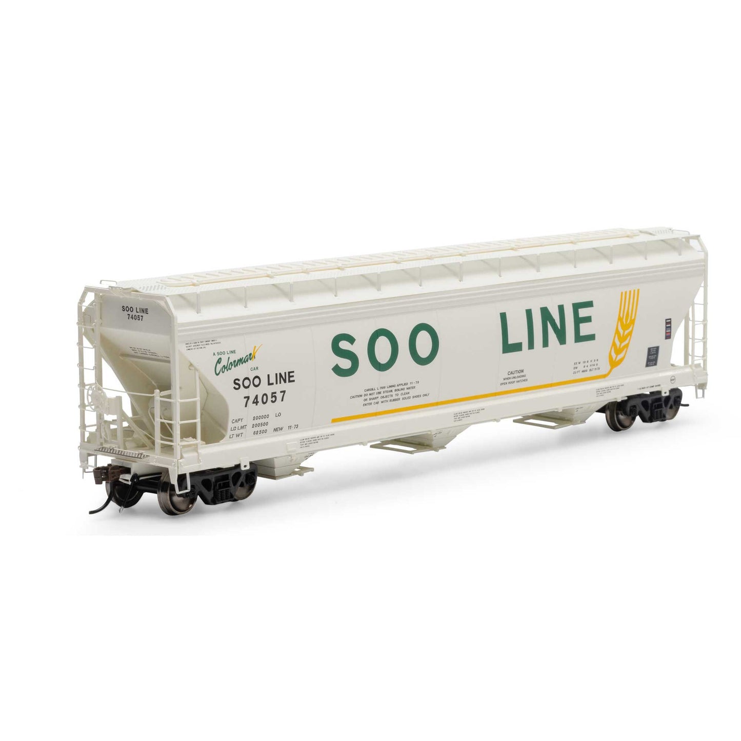HO ACF 4600 3-Bay Center Flow Hopper SOO #74057 (ATHG15437)