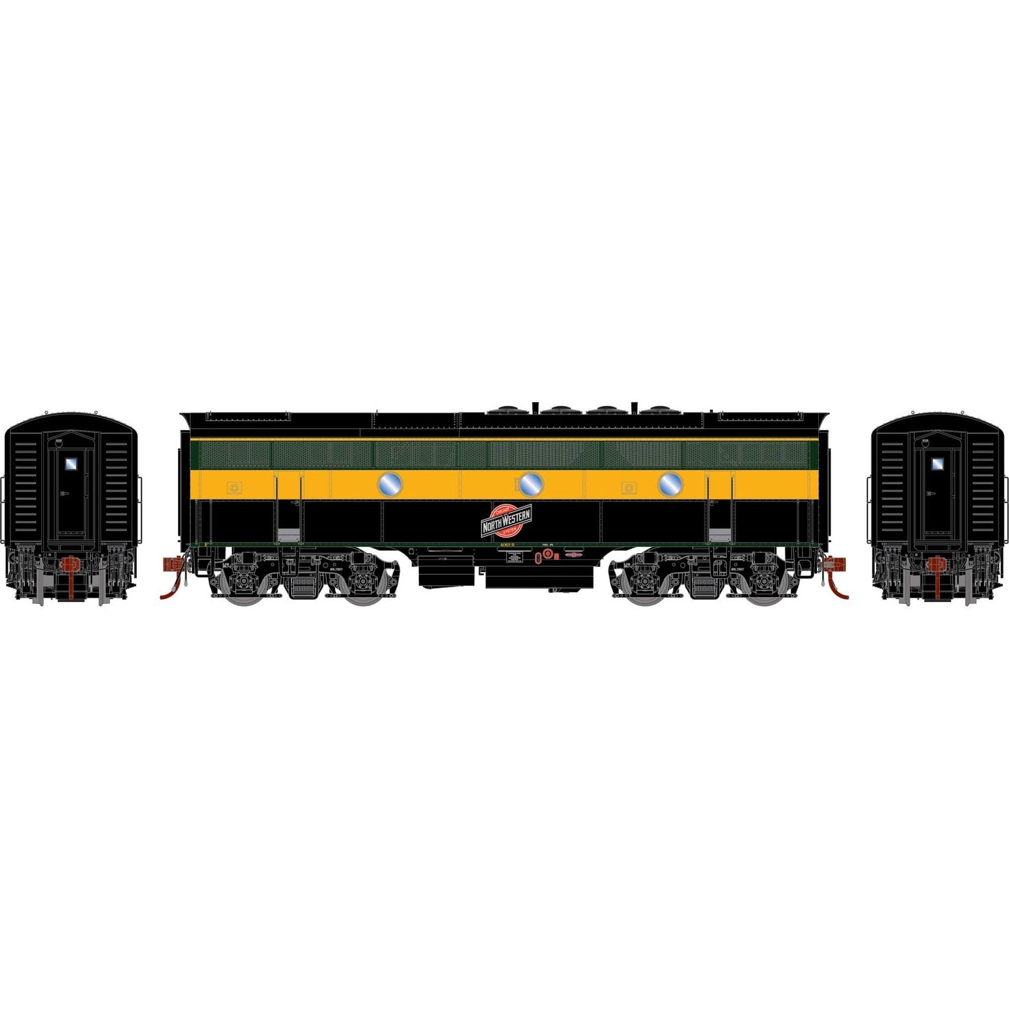 HO F3B Locomotive C&NW 4061-B (ATHG19570)