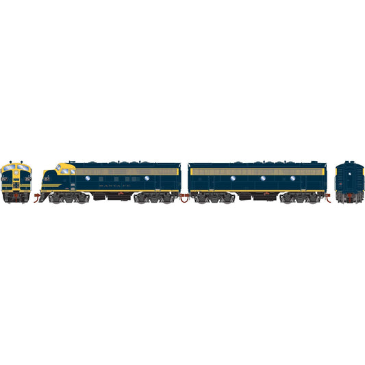 HO F7A / F7B Locomotive Set ATSF #257L and #257A (ATHG19574)