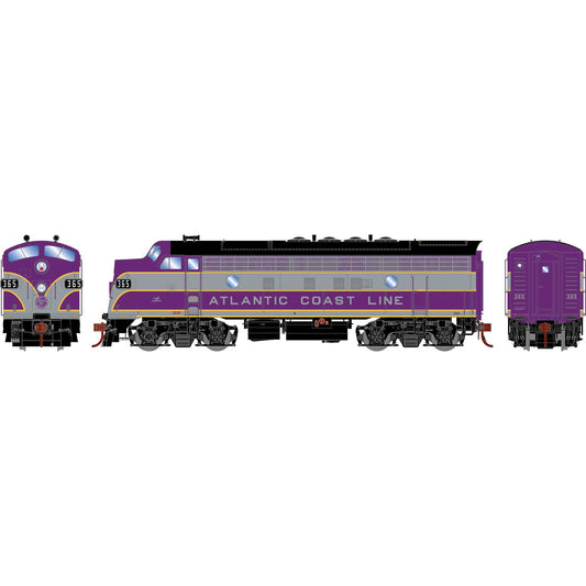 HO F7A Locomotive ACL #365 (ATHG19585)