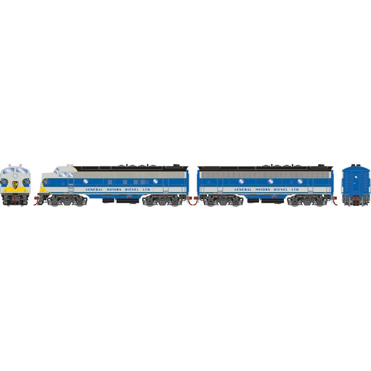 HO FP7/F7B Locomotive EMD Demo #7001/7002 (ATHG19598)