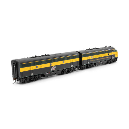 HO F3A / F3B Locomotive Set with DCC & Sound, C&NW #4066-A and #4066-B (ATHG19671)