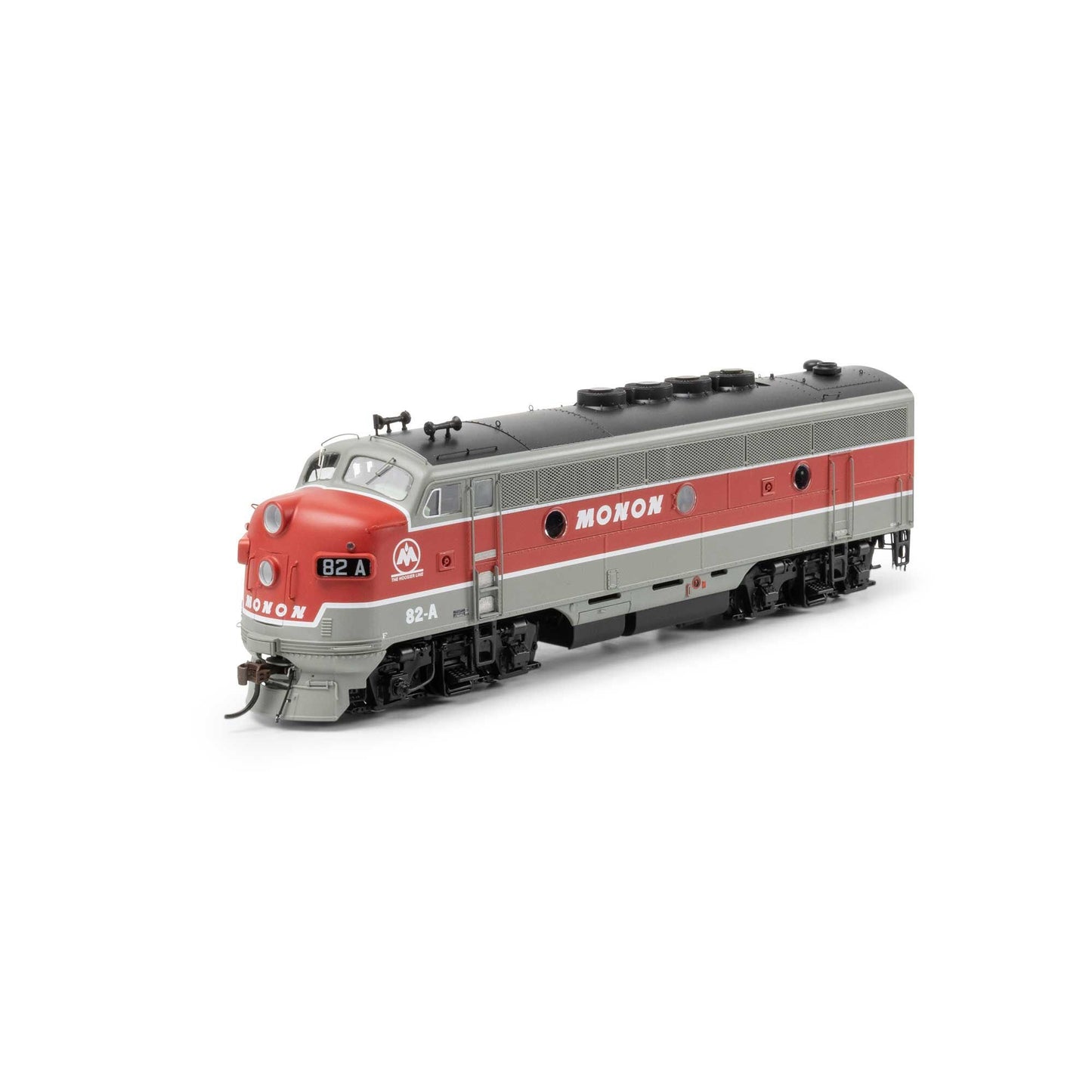 HO F3A Locomotive with DCC and Sound Monon #82-A (ATHG19679)