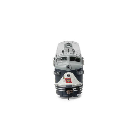 HO F7A Locomotive with DCC & Sound WAB #625 (ATHG19689)