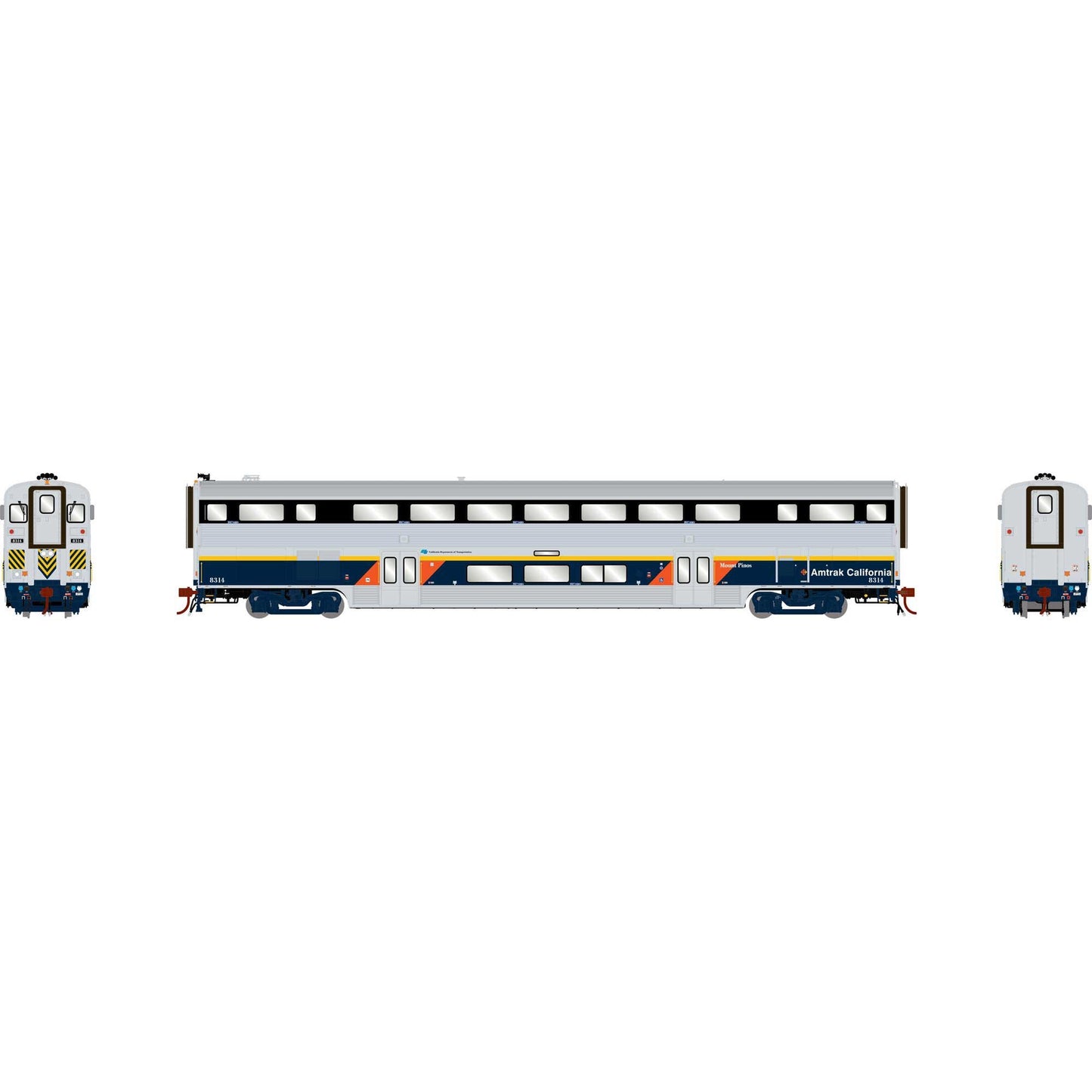 HO M-K California Cab Coach with Lights, CDTX #8314 (ATHG24411)