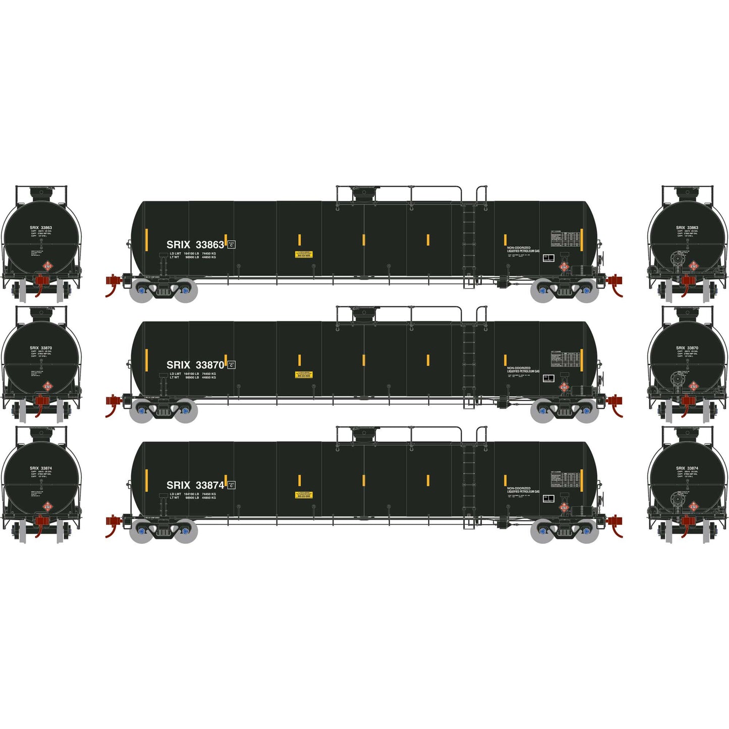 HO 33,900-Gallon LPG Tank SIRX #2 Model (ATHG25599)