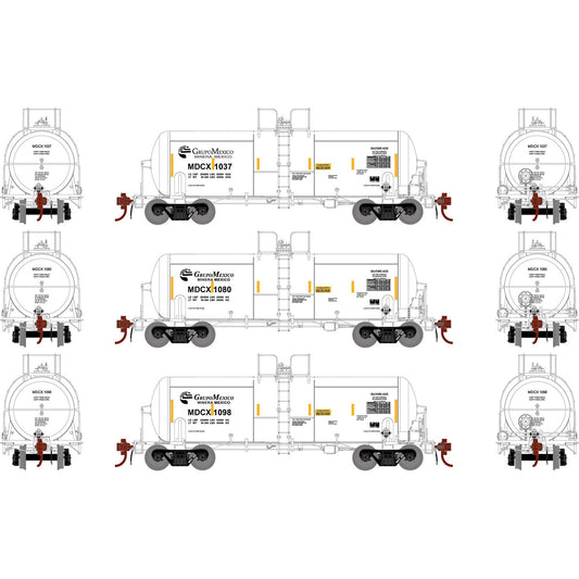 HO 13,600 Gallon Acid Tank Model (ATHG25750)